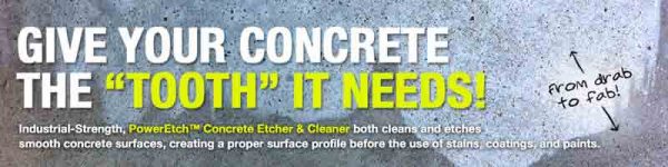 PowerEtch Concrete Etch & Cleaner